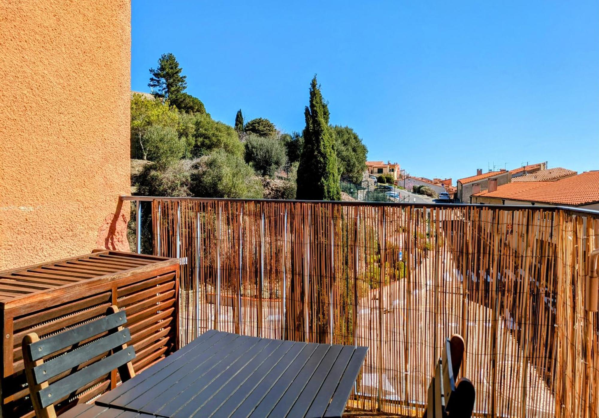 Appartement Central Avec Parking, Terrasse Et Wifi Collioure Esterno foto